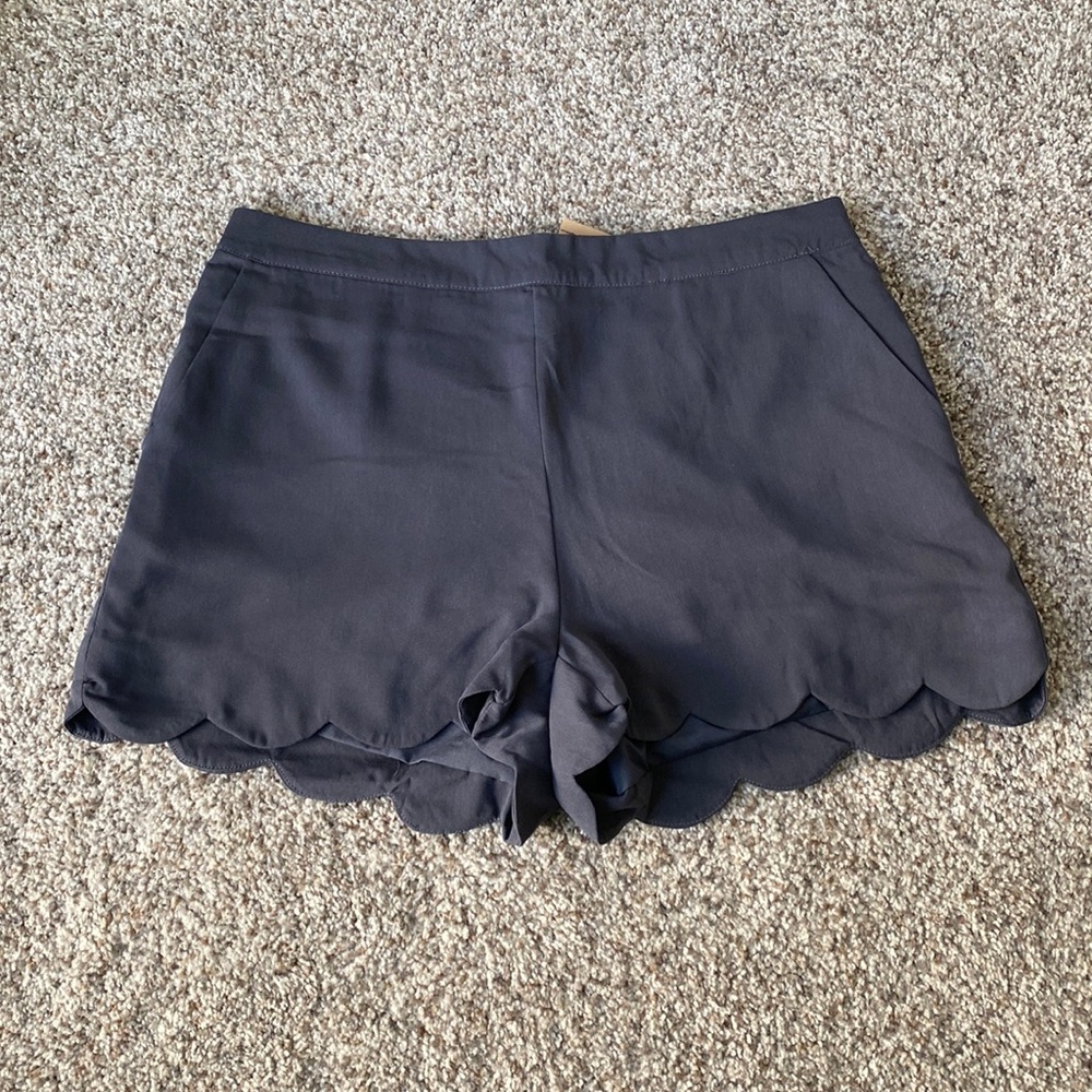 Scalloped Shorts from local boutique